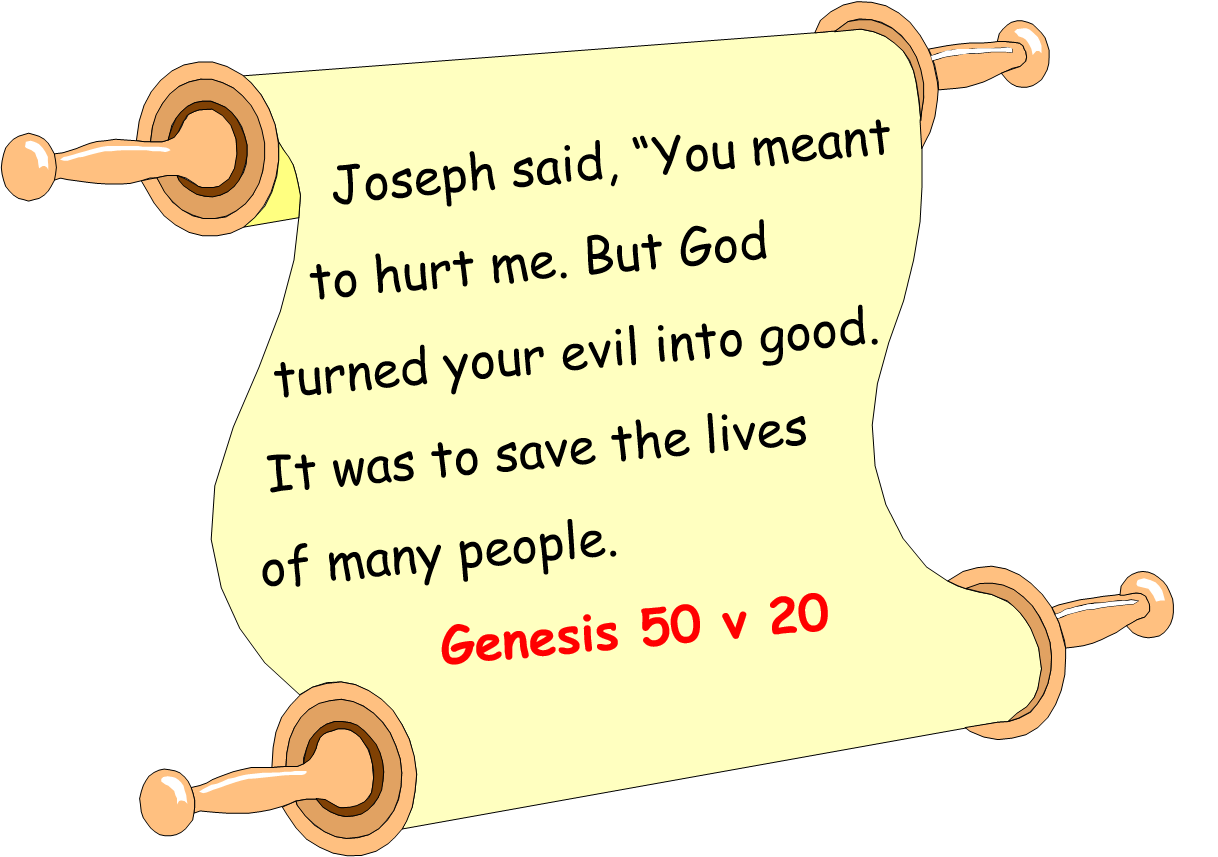 Memory Verse Genesis 50 v 20