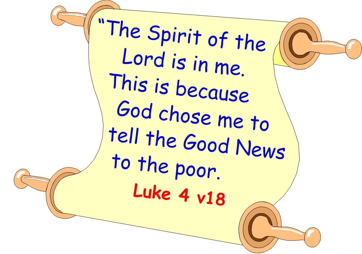 Luke 4v18 memory verse