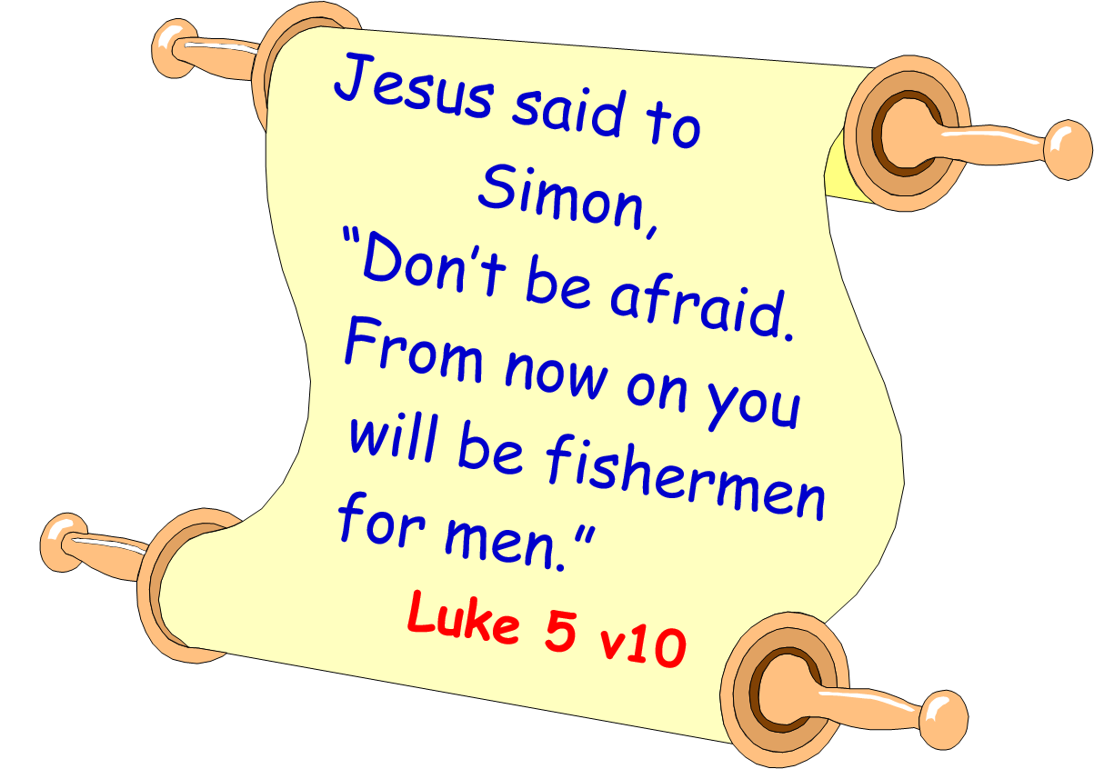 Memory verse Luke 5 v10