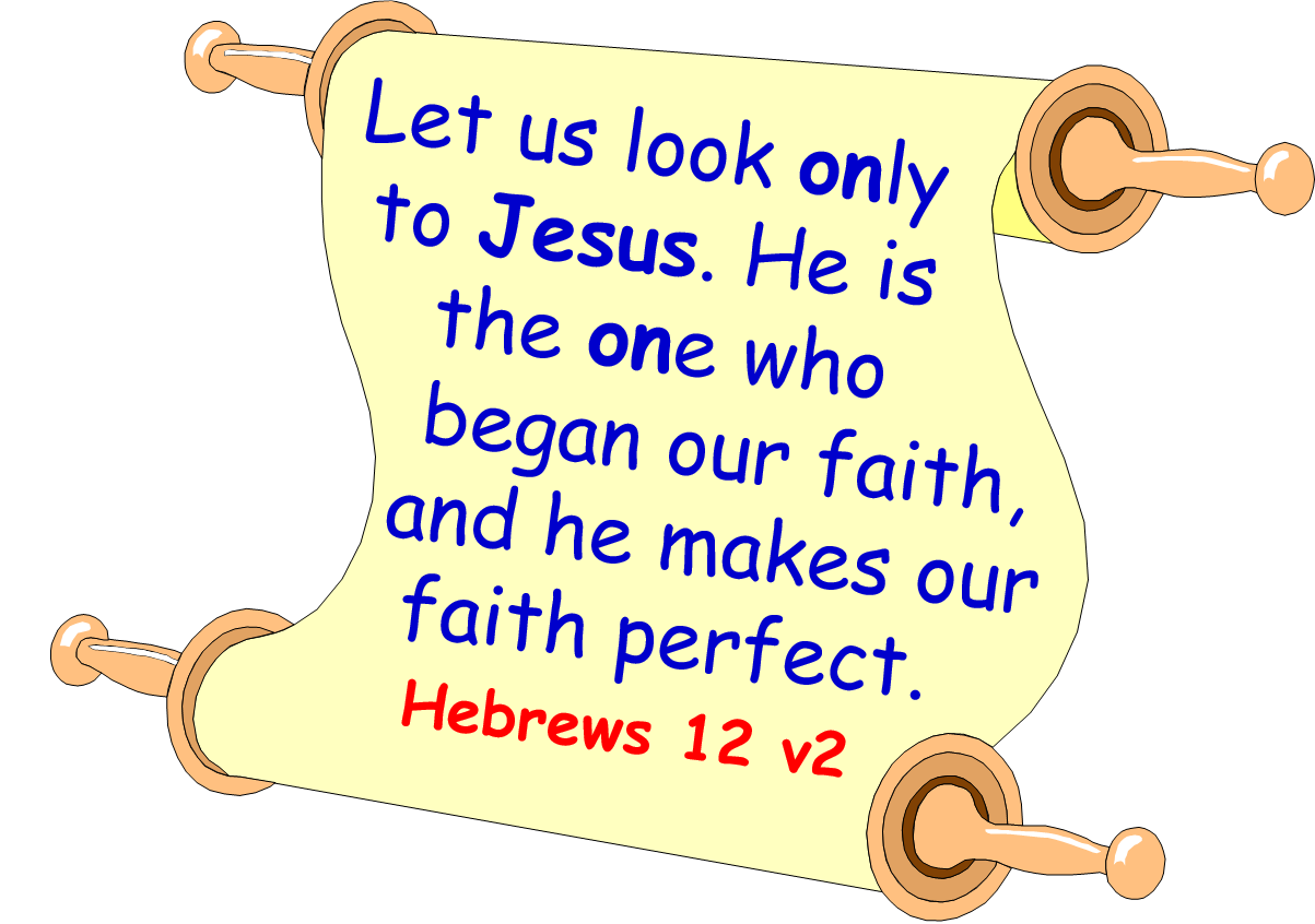 memory verse Hebrews 12 v2