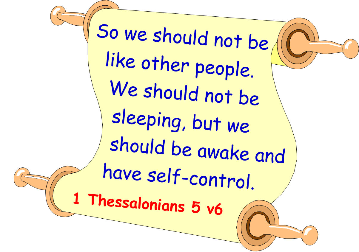 Memory verse 1 Thessalonians 5